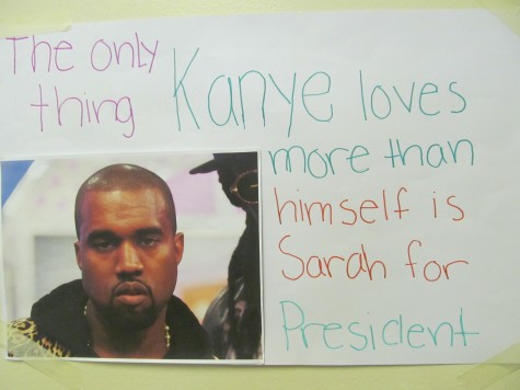 Watertown Middle School elections Kanye