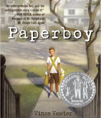 Paperboy by Vince Vawter is one of the three finalists for Watertown Middle Schools summer reading book for 2016.