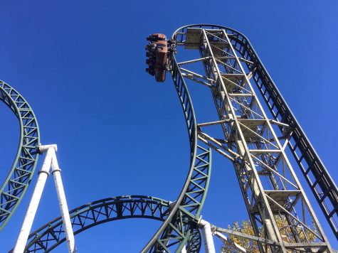 The roller coasters at Canobie Lake Park, scary in their own right, are still up and running during Screemfest.