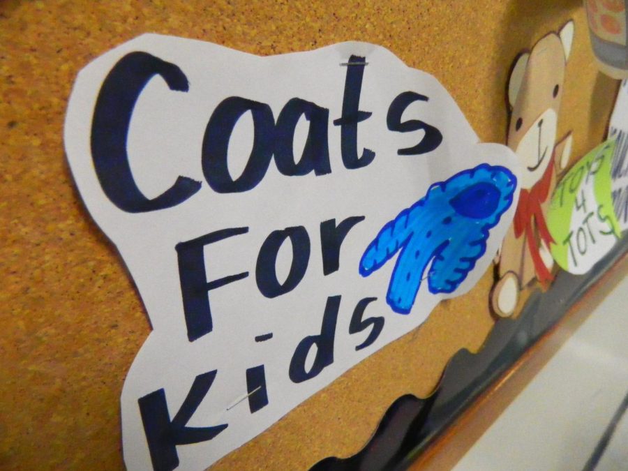 The annual Coats for Kids drive at Watertown Middle School runs through Jan. 7, 2018.