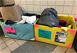 The annual Coats for Kids drive at Watertown Middle School ends Thursday, Jan. 3. 2019.