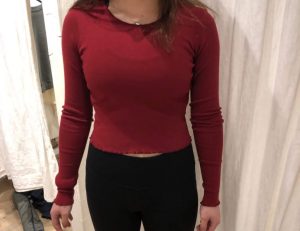 Brandy Melville, red top